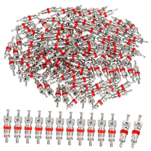 200pcs Valve Stem Cores Replacement Kit, Tire Valve Stems Standard Valve Core