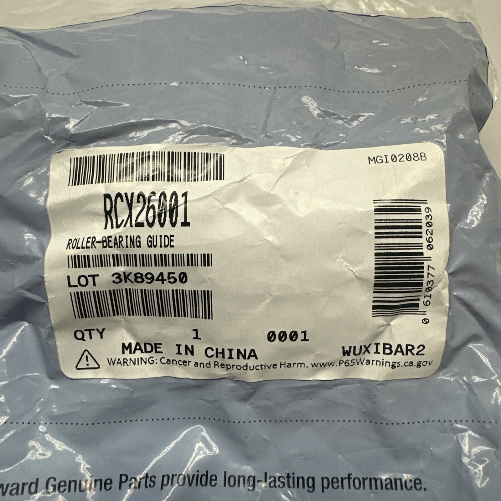 Hayward Tiger Shark RCX26001 Roller Bearing Guide Replacement Parts New