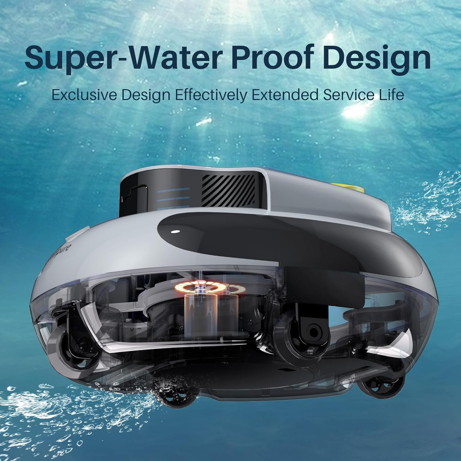 Self-Parking Automatic Pool Vacuum for up to 35 Ft Inground & Above-Ground Pools