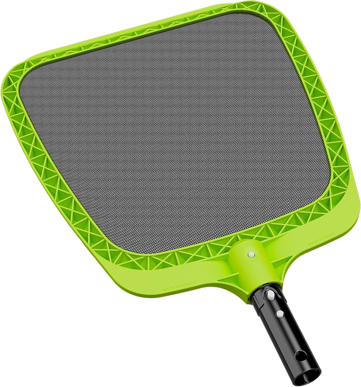Pool Skimmer Net – Professional Heavy Duty Reinforced Frame Nylon Flat Leaf Rake
