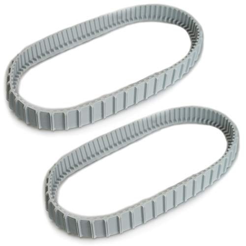 (2 Pack) Replacement Gray Tracks for Maytronics Dolphin Robotic Pool Cleaners wi