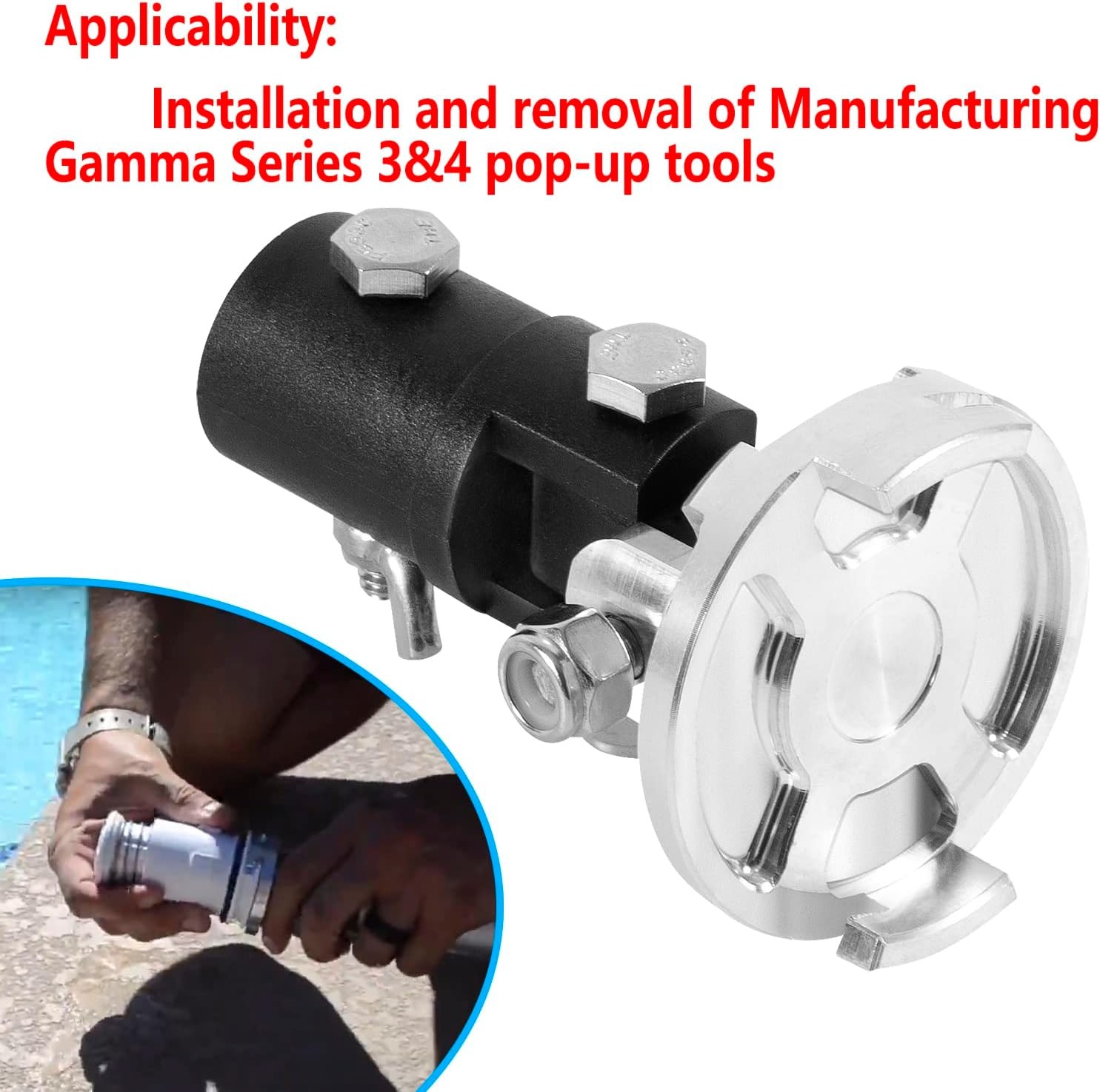 For Gamma Series 3&4 Pop-up Clean Head Metal Installation/Removal Tool 550272