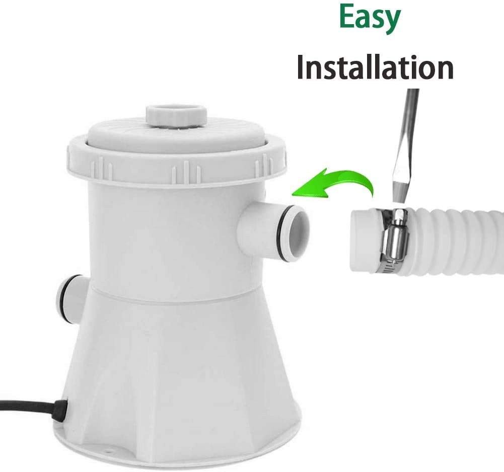 Swimming Pool Replacement 59 inches long with 1.25 diameter, White