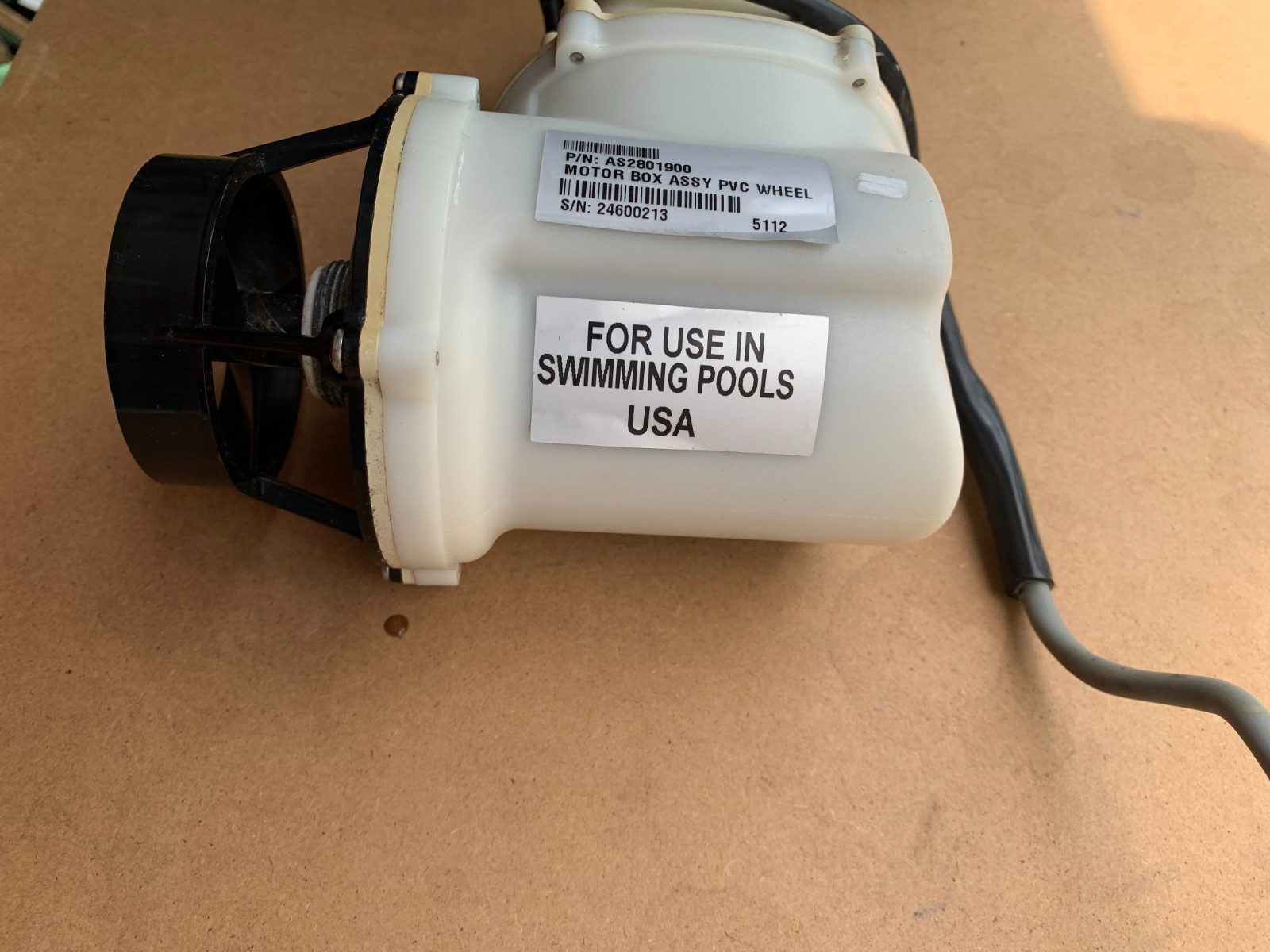 Used Aqua Products 4WD Robot Drive Pump Motor ( BREEZE, RAPIDS)