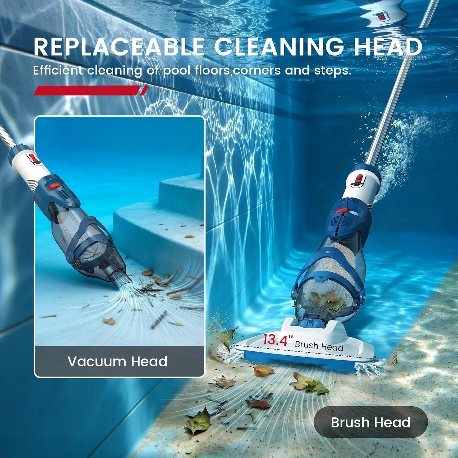 Lightweight Cordless Pool Cleaner with Beast-Level Suction – PC20 Excellence