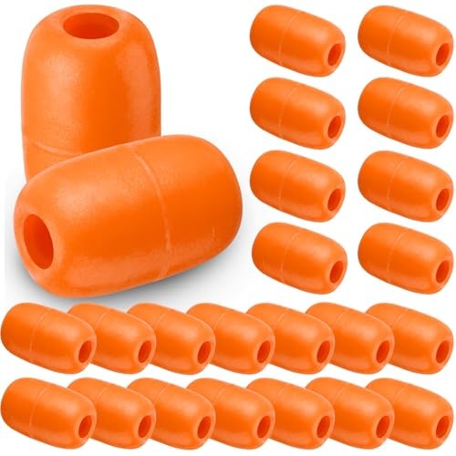 Deep Water Fishing Float 4.72 x 2.75 » Heavy Duty Pool Buoy Float 12 Orange