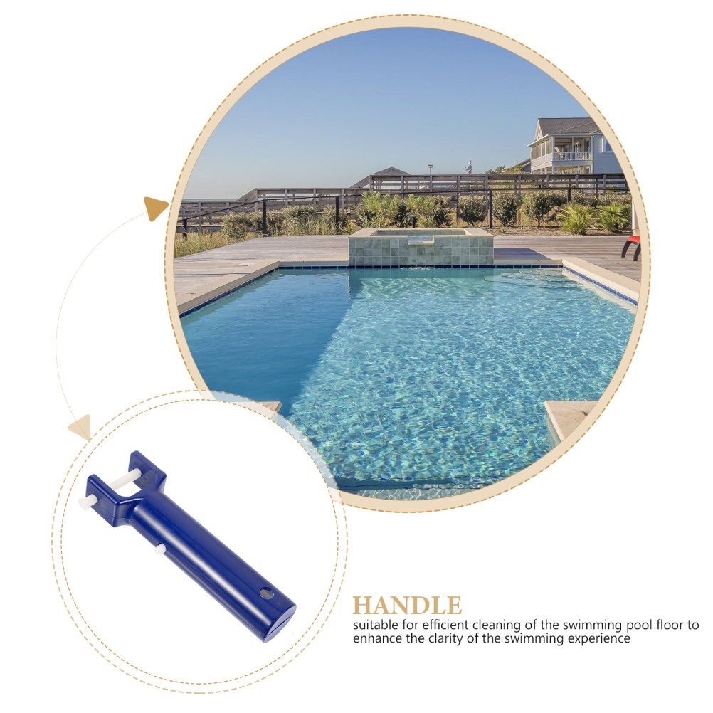 Swimming Pool Vacuum Hose Professional Flexible Head Tool Handle Replacement