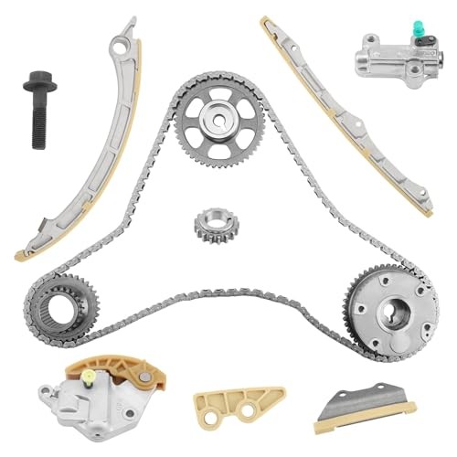 2.4L Engine Timing Chain Set With Camshaft Adjuster & VVT Gear, Compatible