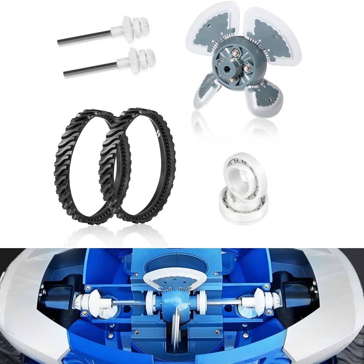 for Zodiac Baracuda MX8 MX6 MX8EL MX6EL Pool Suction Cleaner R052490 Tune Up Kit