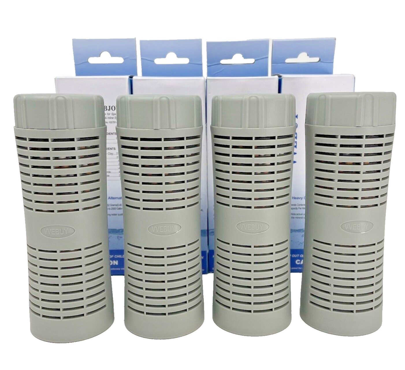 4x Webuy HOTUBJOY Spa Filter Cartridge Stick Mineral Hot Tub Purifier Pack Of 4