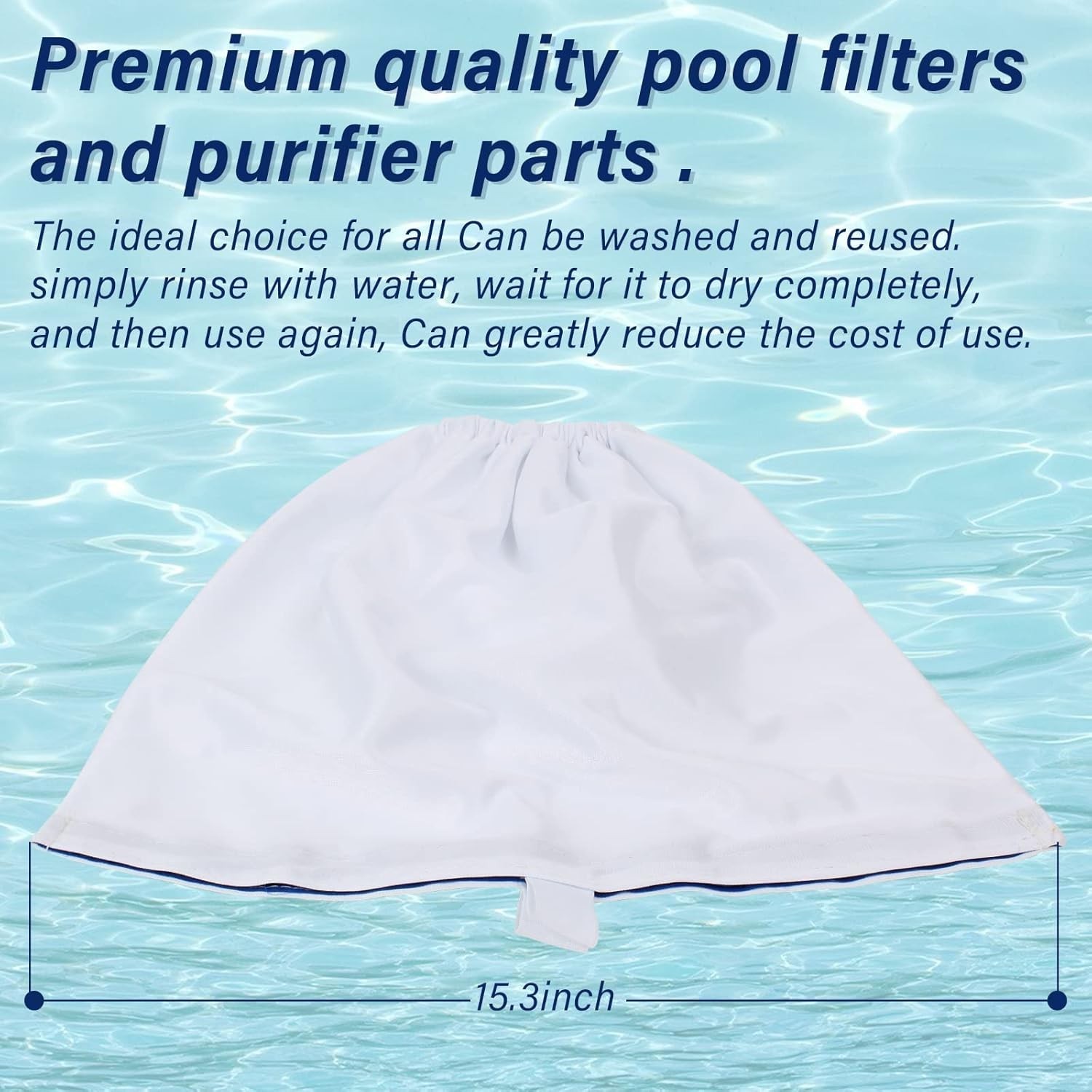 Upgrade Pool Cleaner Fine Filter Bag Replacement for Aquabot/Aqua Bag…
