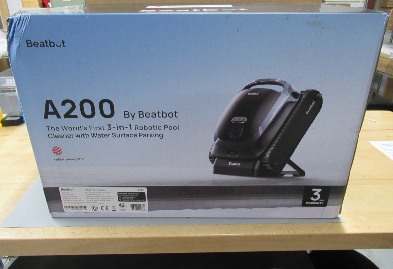 Beatbot A200 3-in-1 Robotic Pool Cleaner with Water Surface Parking