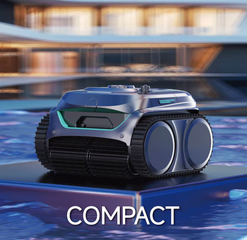 WYBOT C2 12in Robotic Pool Vacuum Cordless App Control FreeShipping