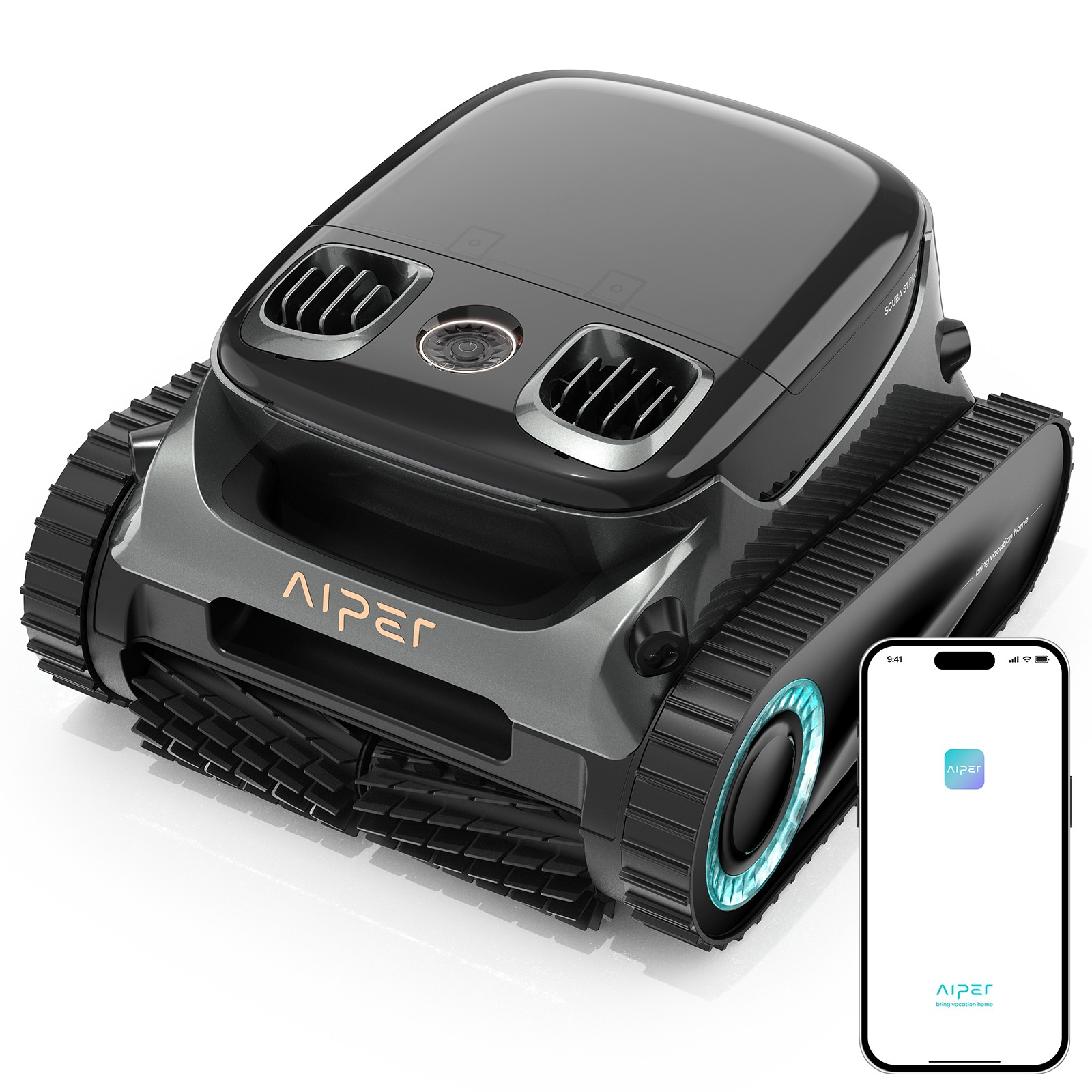 AIPER S1 pro Pool Cleaner Robotic Pool Vacuum for All Types Pools