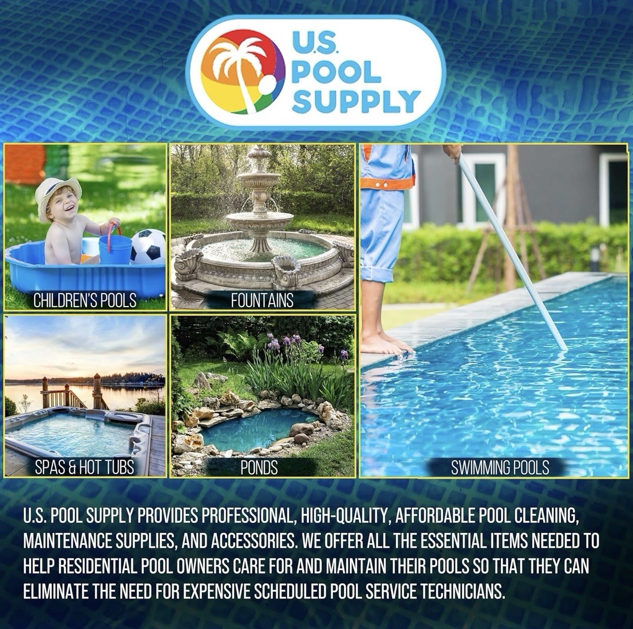 NEW – 1.5&Prime; Heavy-Duty Above Ground Pool Pair of 6 Foot Hose Replacements