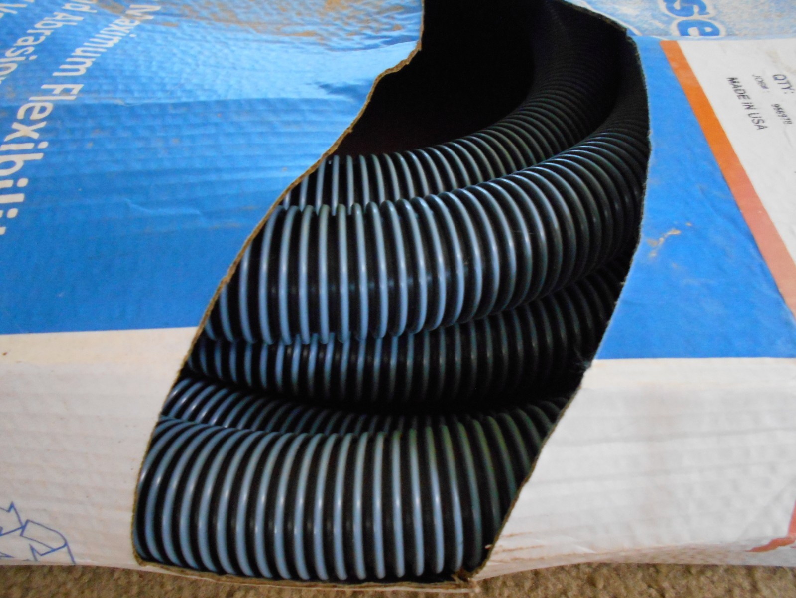 NEW Plastiflex Pool King 50&prime; x 1 1/2&Prime; Pool Vacuum Hose UV Resistant Highly Durab