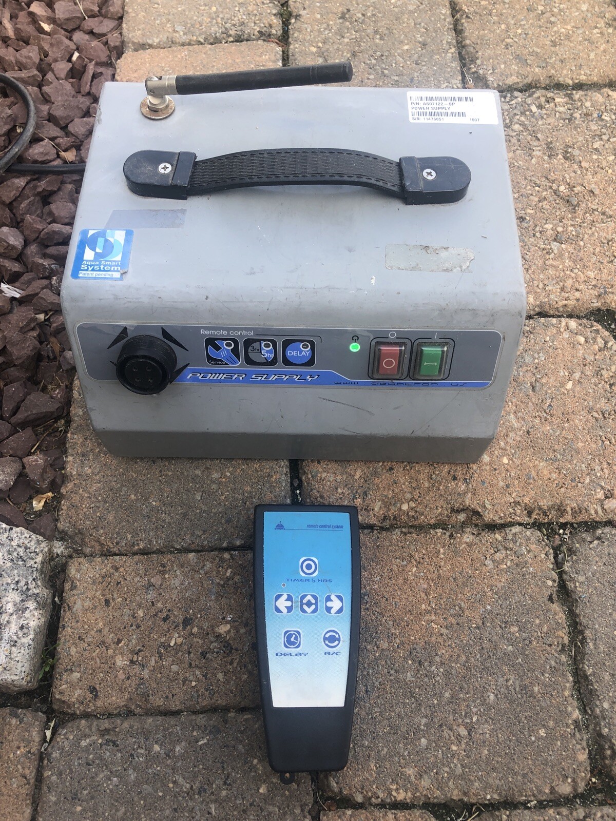 Aqua Products Aquabot Aquamax Magnum Power Supply Remote Control AS07131-SP
