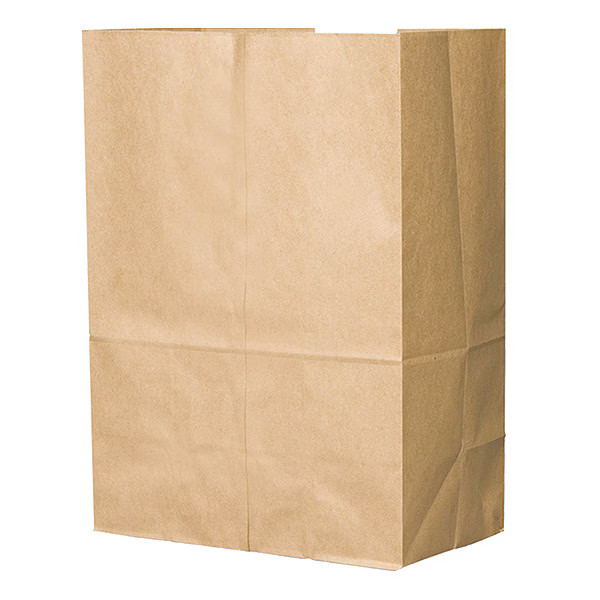 Manufacturer Varies Shopping Bag Flat Bottom 1/6 BBL, Brown Pk400 80080