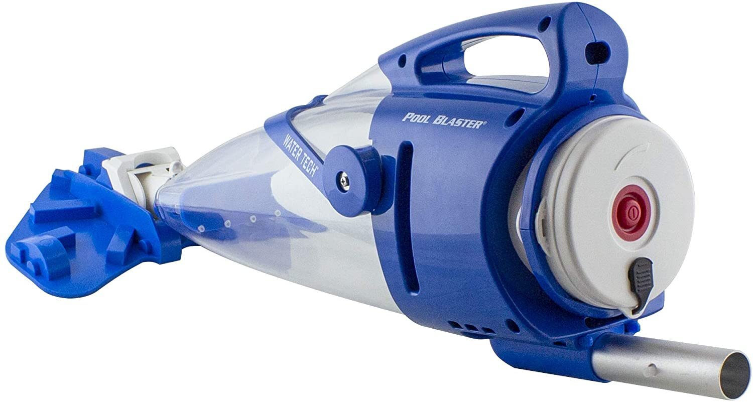 POOL BLASTER Centennial Cordless Pool Vacuum w/Pole Set – XL Debris Capacity…