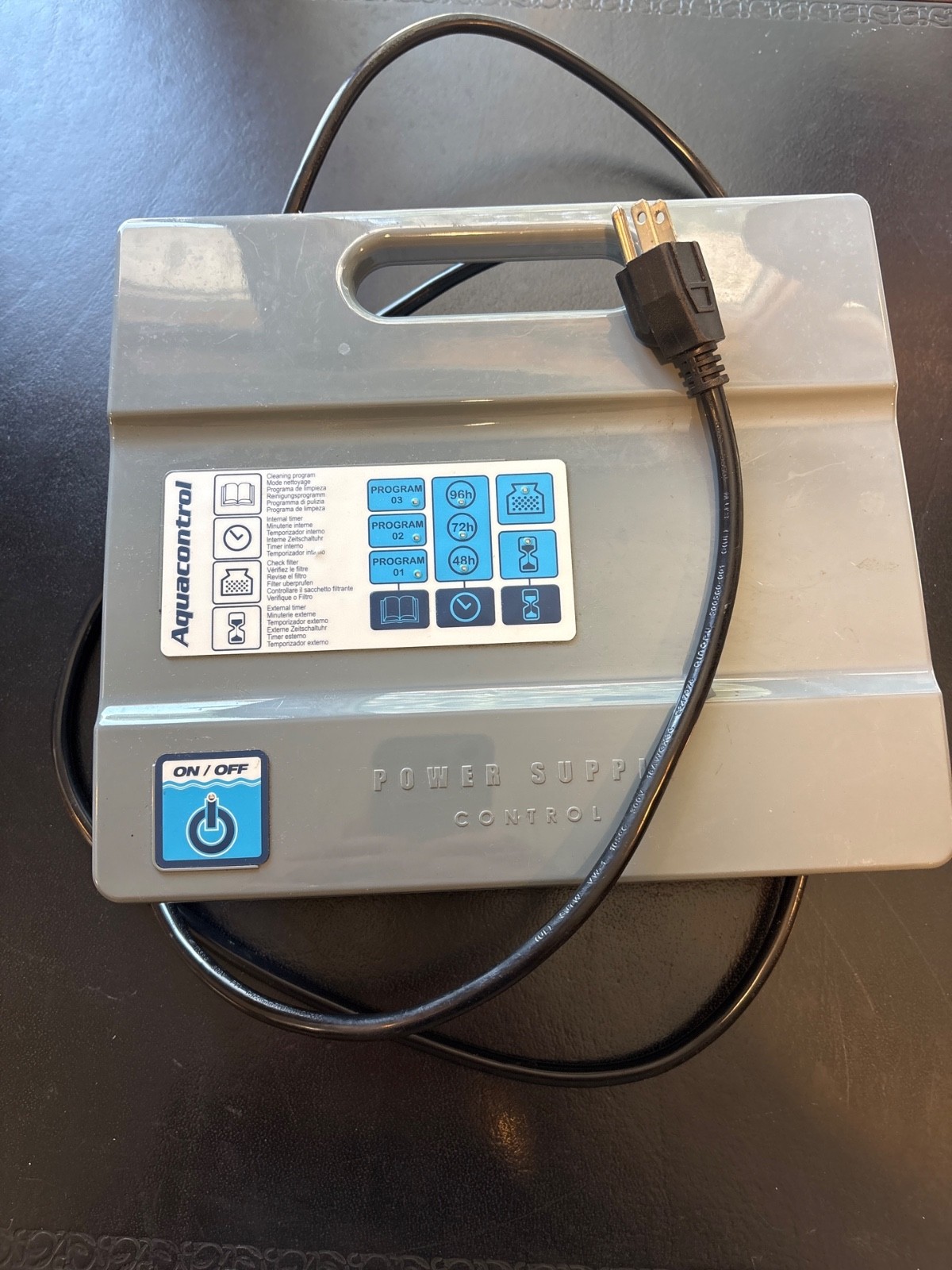 Aquacontrol Robot Pool Cleaner Power Supply Model AQ21071W100