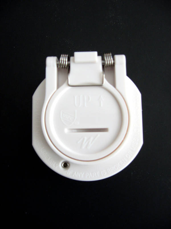 Vacuum Safety Vac Lock White for Suction Wall Side Pool Cleaners W400BWHP GW9530