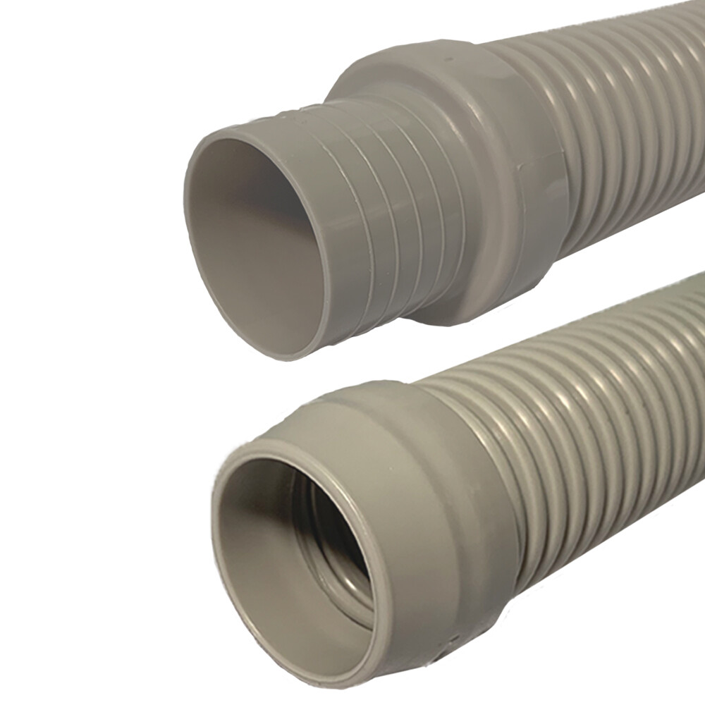 Puri Tech Vac Hose Navigator Pool Vac Ultra Aquabug 1.5 in x 4 ft Lt. Grey 3 pk