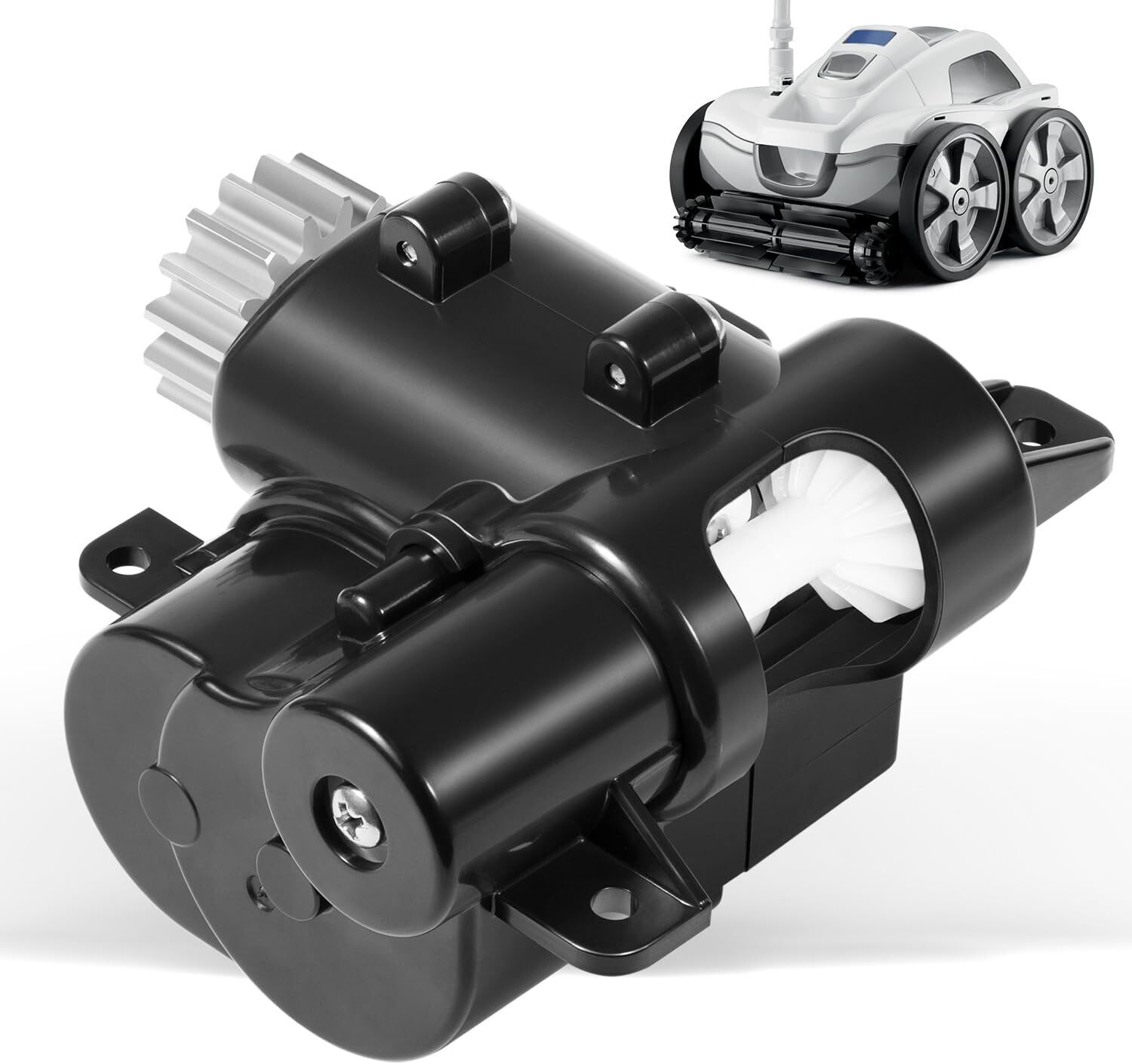 R0837300 Gearbox Assembly For Polaris For Quattro P40/Sport Pressure-Side