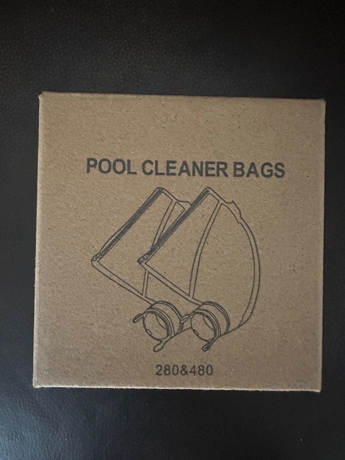 Sfgoyee Polaris 280,480Pool Cleaner Bag Parts Pool Cleaner Bag Strainer Bag 2-Pa
