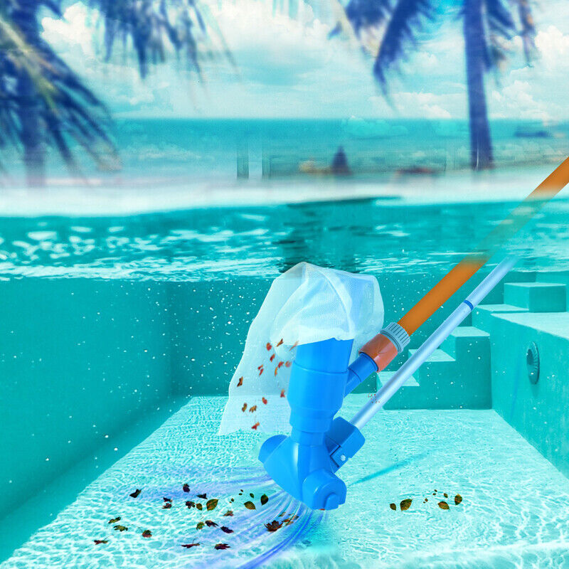 Pool Vacuum Handheld Spa Suction Underwater Cleaner for Above Ground Pools