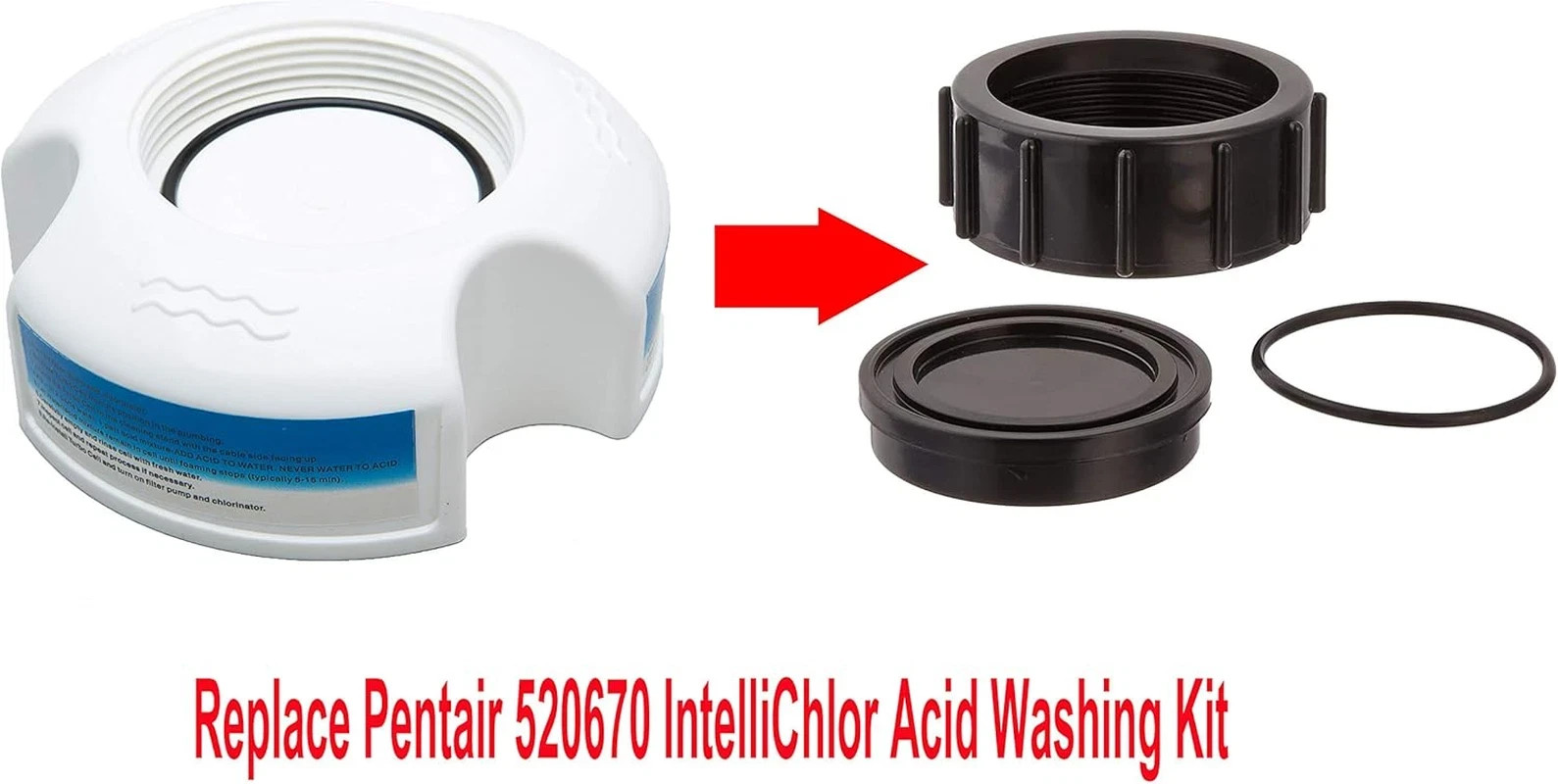 ATIE Pool Salt Cell Acid Washing Stand GLX-CELLSTAND/520670 Intellichlor Acid Wa