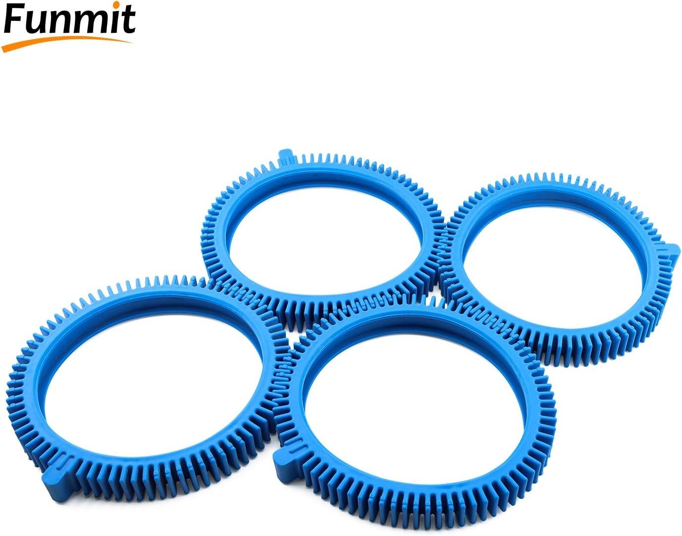 Durable 4 Pack Blue Front Tires for Hayward Pool Cleaners – Easy Install