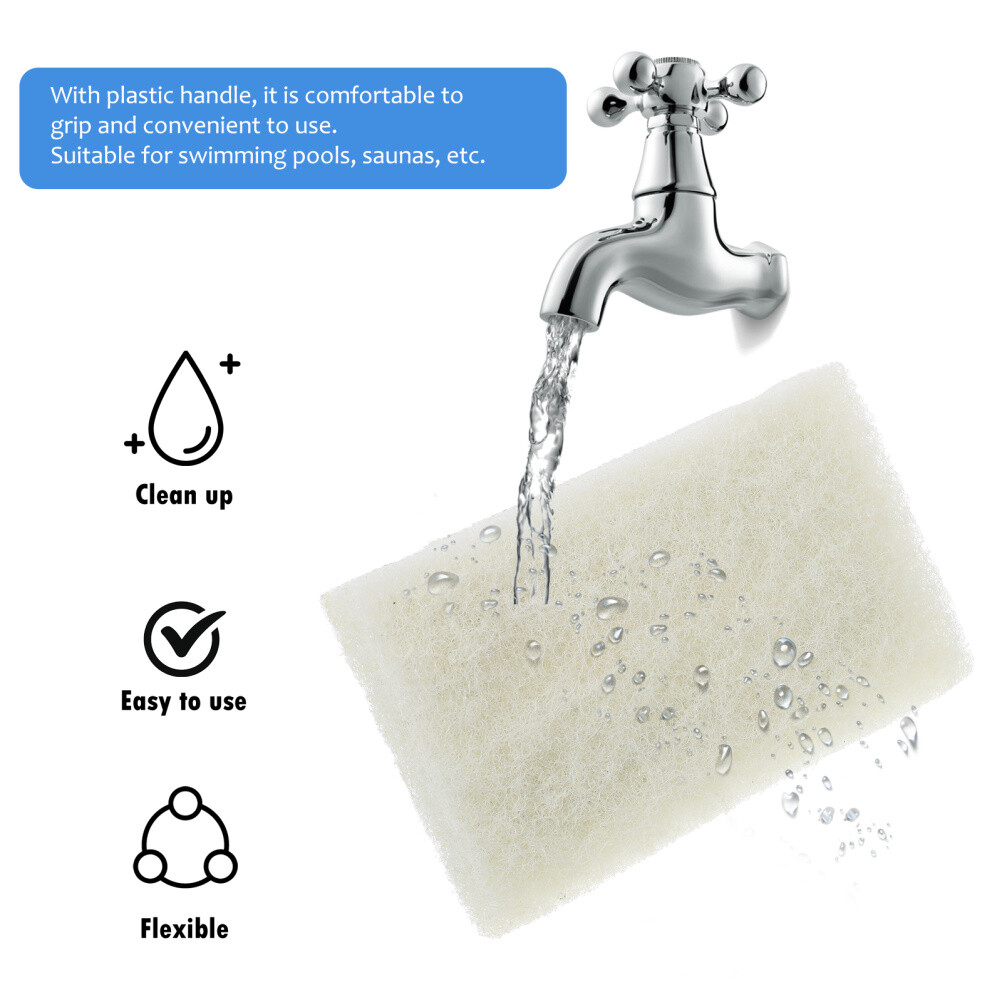 Pool Scrub Brush Pool Scrubber Brush Tile Wall Scrubber Pool Sponge Brush