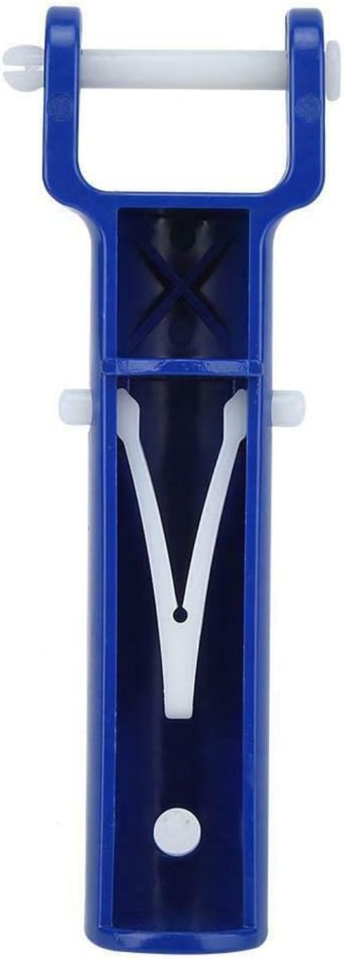 Durable Blue Pool Vacuum Handle Replacement Kit with V-Clip & Lock Pin – 2 Pack