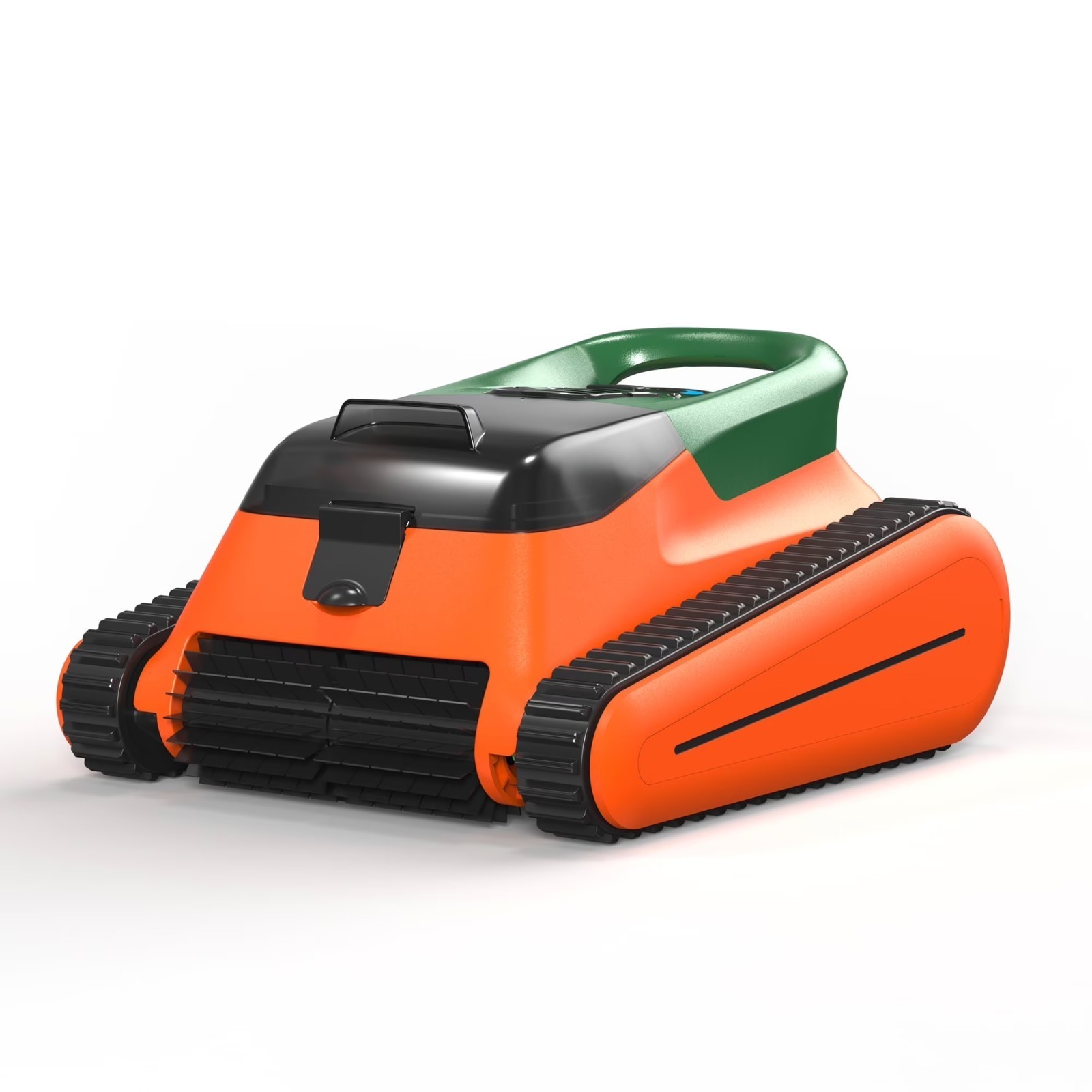 Seauto SAT30-Orange Cordless Robotic Pool Cleaner Wall Waterline Climbing APP