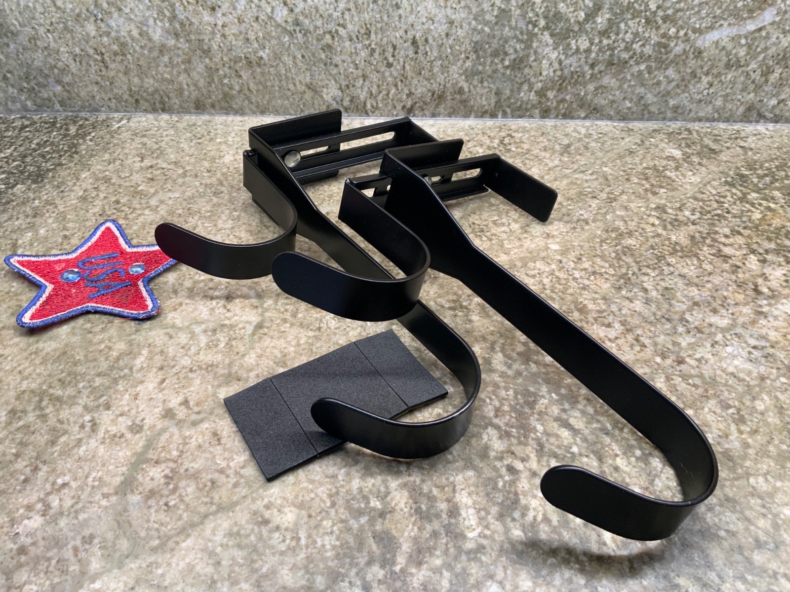 2 Pcs Double Pool Fence Hooks for Pool Equipment, Adjustable Pool Pole Hanger