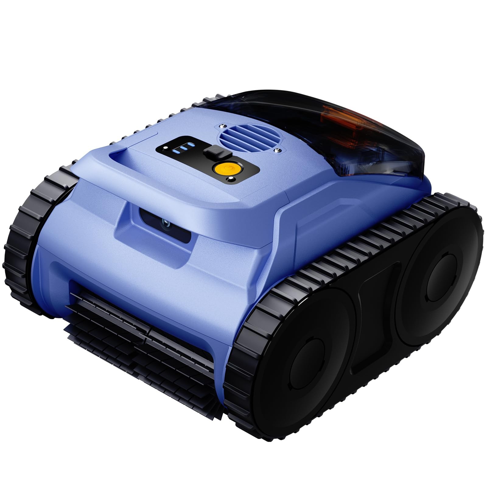 Cordless Robotic Pool Vacuum with Smarter Navigation & Track Drive, Dual Blue