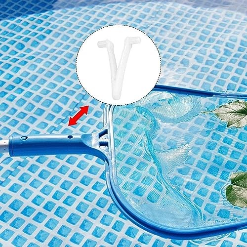 White Pool Supply V Clip – Butterfly Clip – 6Pcs