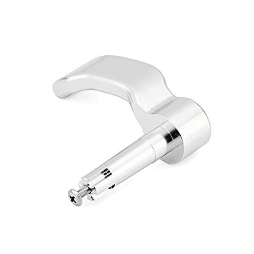 Thumb Throttle Lever Non-Slip Aluminum Replacement Compatible with Silver