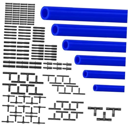 Silicone Vacuum Hose Kit Blue 6PCS 10FT 1/8&Prime; 5/32&Prime; 3/16&Prime; 1/4&Prime; Blue 10FT 6PCS