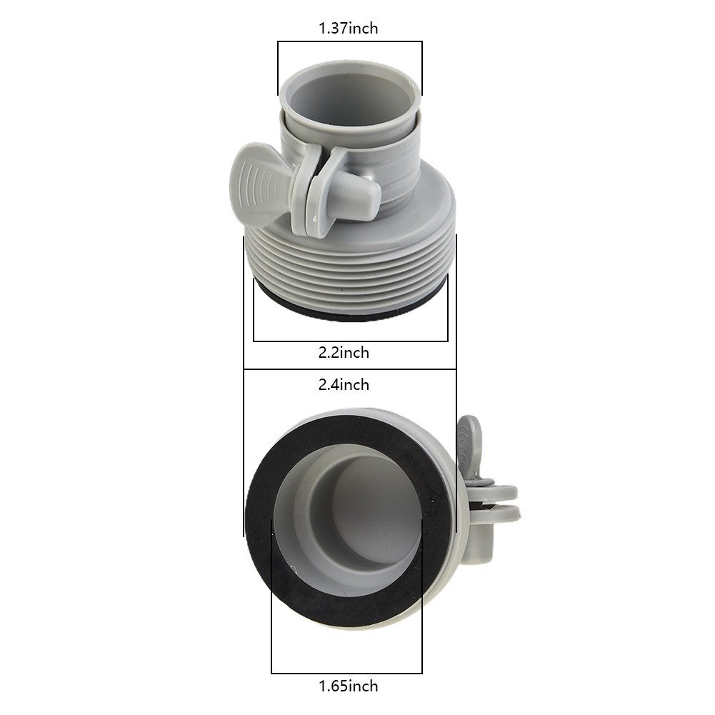 Adapters Hose Fitting Pump Replacement B Conversion For Intex 1.25in To 1.5in