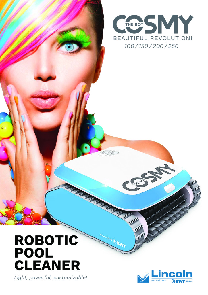 Cosmy 150 by BWT – Cosmy THE BOT Automatic Robotic Cleaner