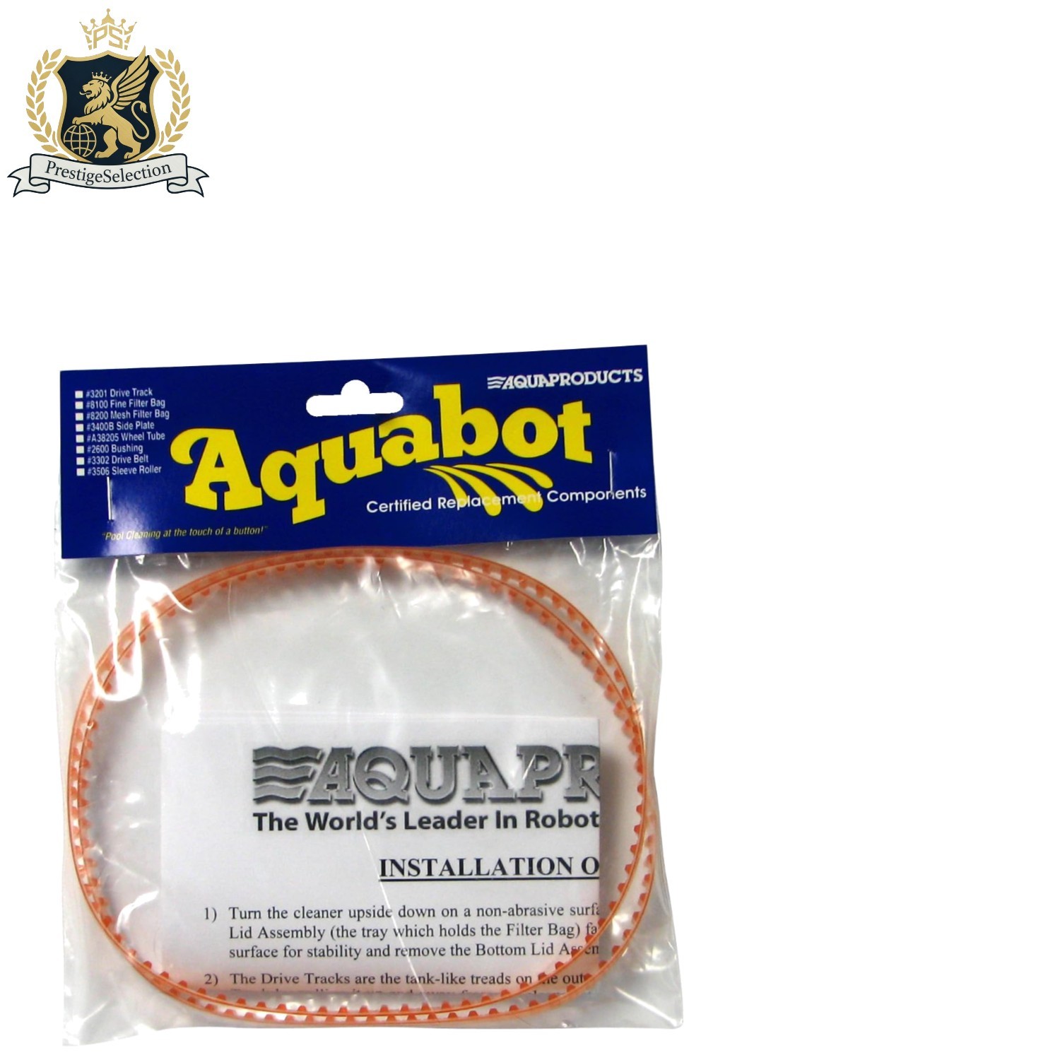 Replacement Drive Belt Set for AquaMAX & UltraMAX Pool Cleaners – 2-Pack