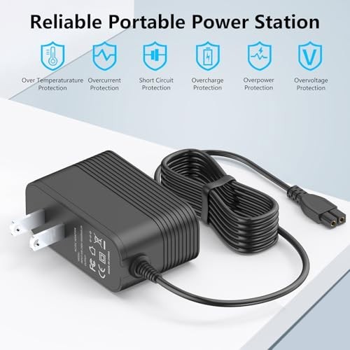 Charger for Robotic Pool Cleaner Compatible with C2 Vision A/B Cordless Vacuum A