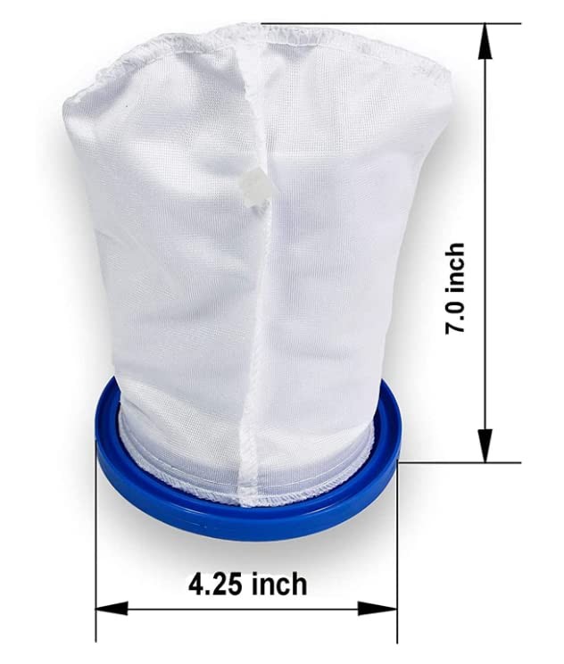 Sand & Silt Filter Bag for Handheld Pool Vacuums – 1 Pack Compatibility