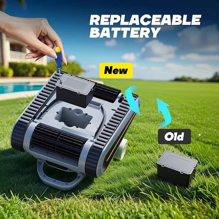 7800mAh Compatible SAT30 Battery Pack Rechargeable Pool Cleaner Power Module