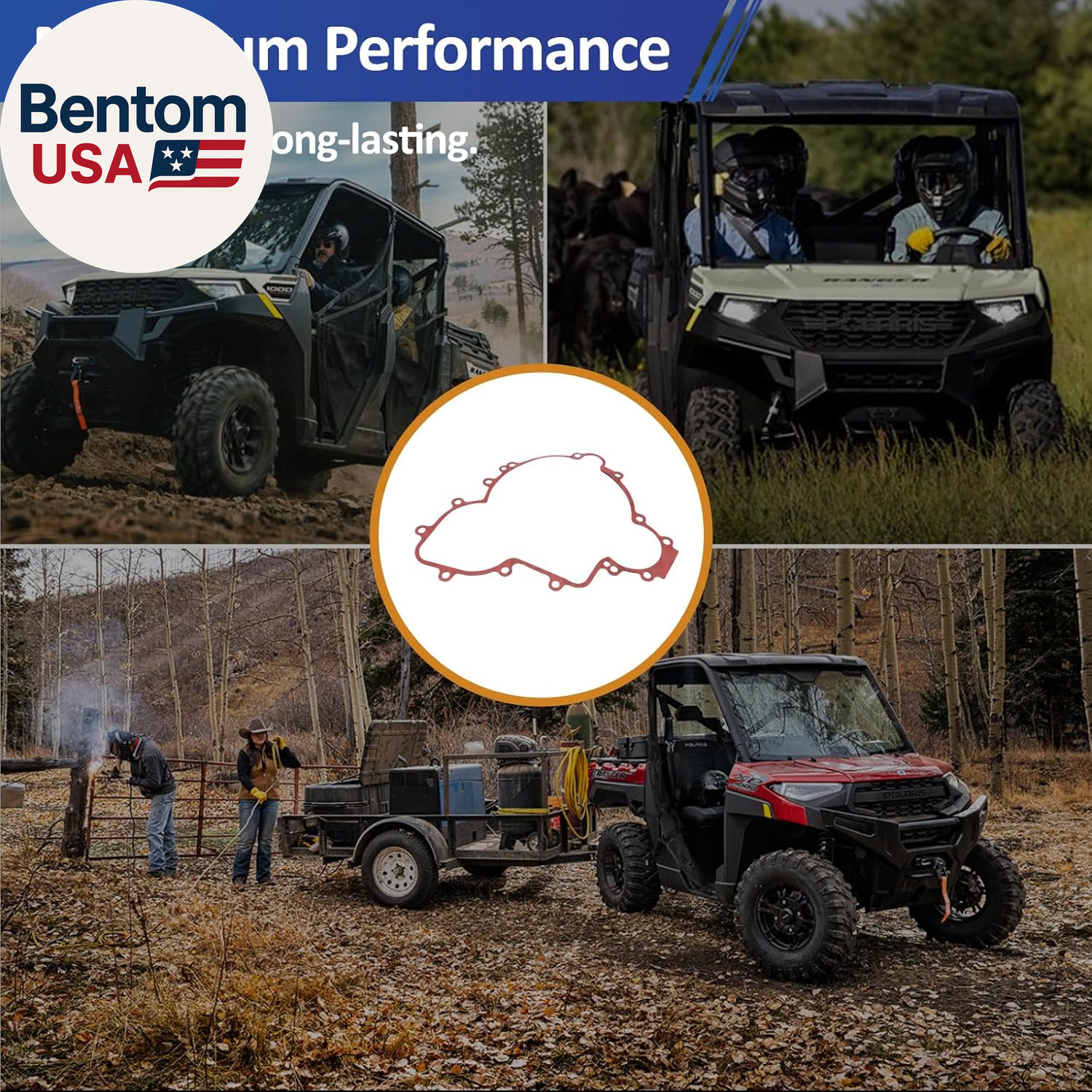 Cover Gasket for Polaris Side-By-Side (Sxs) – Compatible with Years 2013-2023: 9