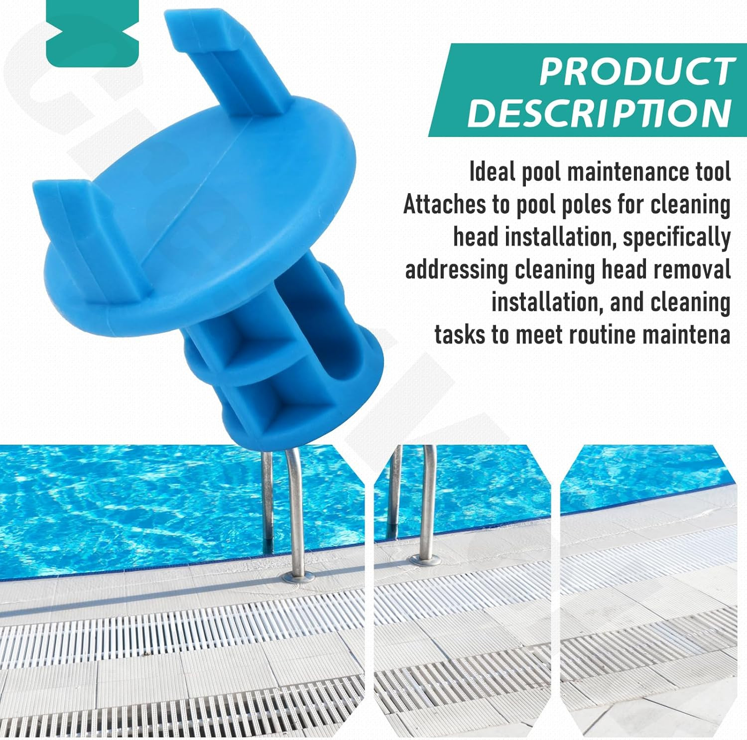 2 Pack Pool Pop-Up Removal Tool with Screws Replace 3-17-8, Plastic Removal Tool