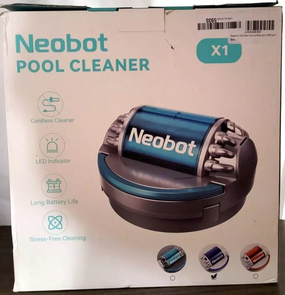 Neobot Cordless Pool Cleaner, Robotic Pool Vacuum, 120 Mins Maximum Runtime