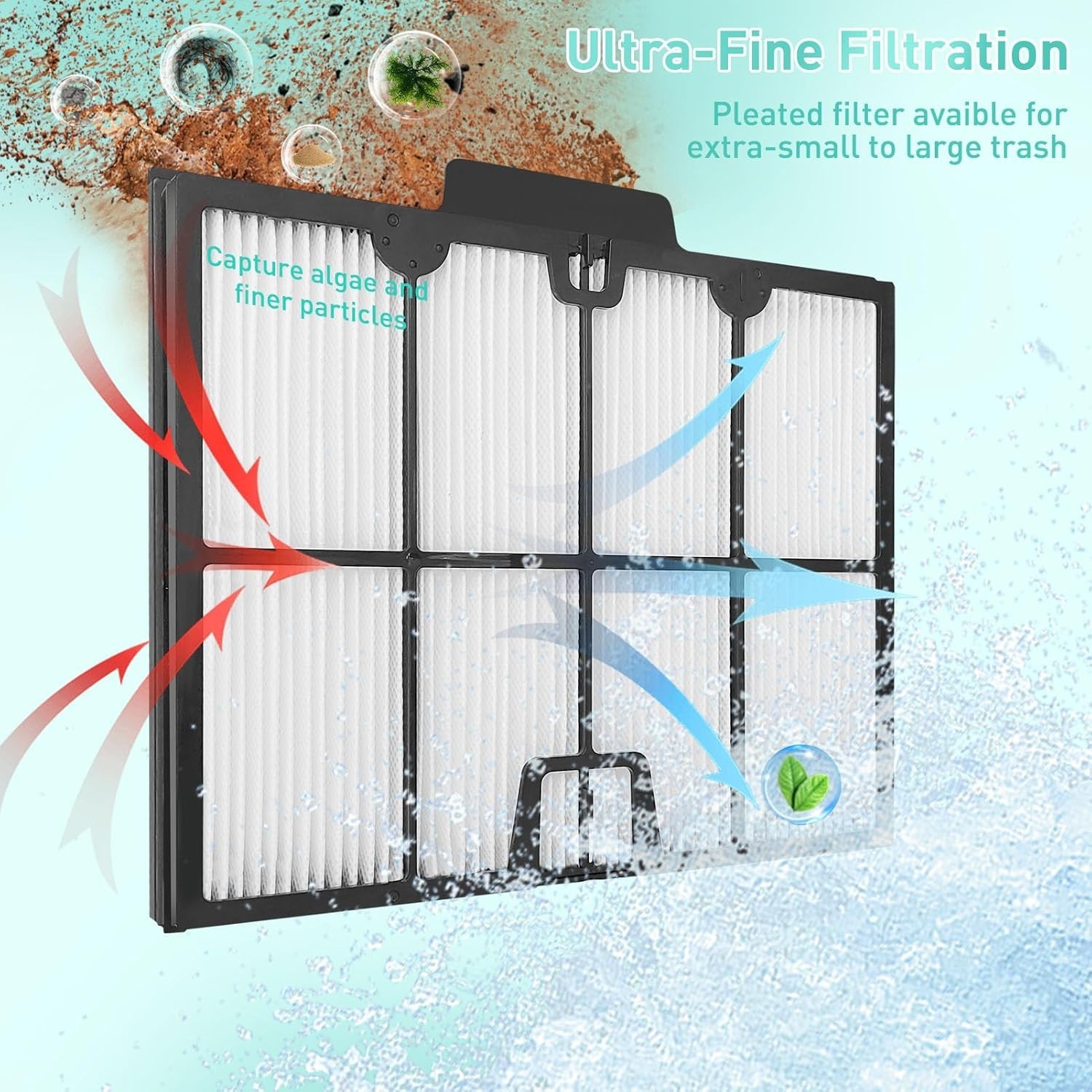 High-Efficiency Replacement Filters for Dolphin Cleaners