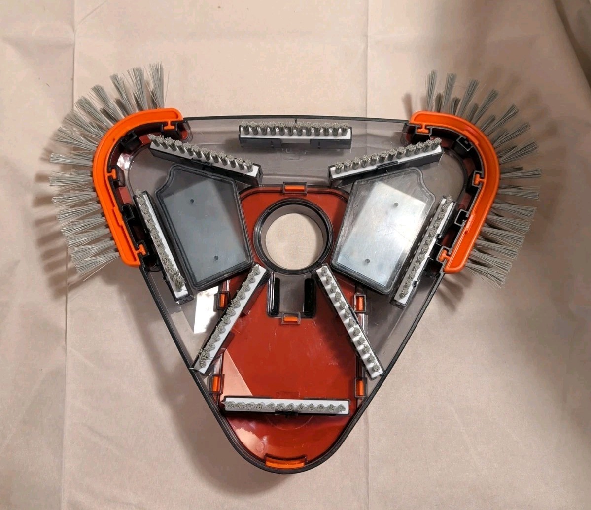 Tidymister Pool Vacuum Head Orange – New – Missing Handle Connector Parts